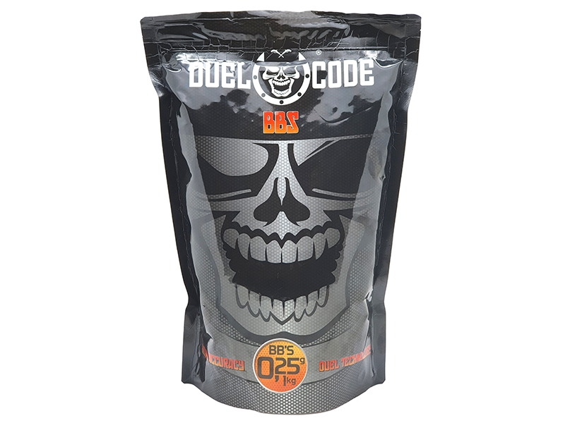 Duel Code Absolute 0.25g BB Pellets (1 Kilo - 4000 Rounds) Duel Code Absolute 0.25g BB Pellets (1 Kilo - 4000 Rounds)