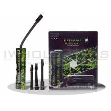Energy Airsoft NiMH 9.6v 1600 Mah Battery (4+4 Cell - with 3 Adapters)