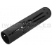 Unique ARs CNC Machined Skeleton Hand Handguard for AR15 Pattern Rifles (Black - 9" - With Airsoft Barrel Nut) Unique ARs CNC Machined Skeleton Hand Handguard for AR15 Pattern Rifles (Black - 9" - With Airsoft Barrel Nut)