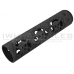 Unique ARs CNC Machined Skulls Handguard for AR15 Pattern Rifles (Black - 12" - With Airsoft Barrel Nut) Unique ARs CNC Machined Skulls Handguard for AR15 Pattern Rifles (Black - 12" - With Airsoft Barrel Nut)