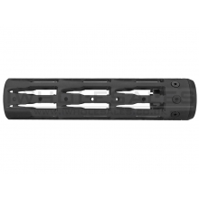 Unique ARs CNC Machined Bullet Handguard for AR15 Pattern Rifles (Black - 9" - With Airsoft Barrel Nut)