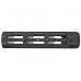Unique ARs CNC Machined Bullet Handguard for AR15 Pattern Rifles (Black - 9" - With Airsoft Barrel Nut)