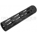 Unique ARs CNC Machined Bullet Handguard for AR15 Pattern Rifles (Black - 9" - With Airsoft Barrel Nut)