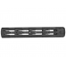 Unique ARs CNC Machined Spider Web Handguard for AR15 Pattern Rifles (Black - 12" - With Airsoft Barrel Nut)