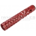 Unique ARs CNC Machined Celtic Knot Handguard for AR15 Pattern Rifles (Red - 12" - With Airsoft Barrel Nut) Unique ARs CNC Machined Celtic Knot Handguard for AR15 Pattern Rifles (Red - 12" - With Airsoft Barrel Nut)