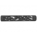 Unique ARs CNC Machined Flame Handguard for AR15 Pattern Rifles (Black - 12" - With Airsoft Barrel Nut)