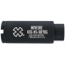 Dytac x Noveske KX5 Flash Hider with Built-In ACETECH Lighter S Tracer Module (EMG-FH30-KX5)