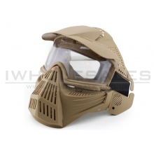 Big Foot Tactical Full Face Protection with Nylon Eye Protection (Re-Enforced) (Tan) Big Foot Tactical Full Face Protection with Nylon Eye Protection (Re-Enforced) (Tan)