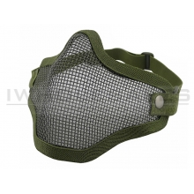 Big Foot V1 Strike Steel Half Face Mask (One Belt Version) (OD)
