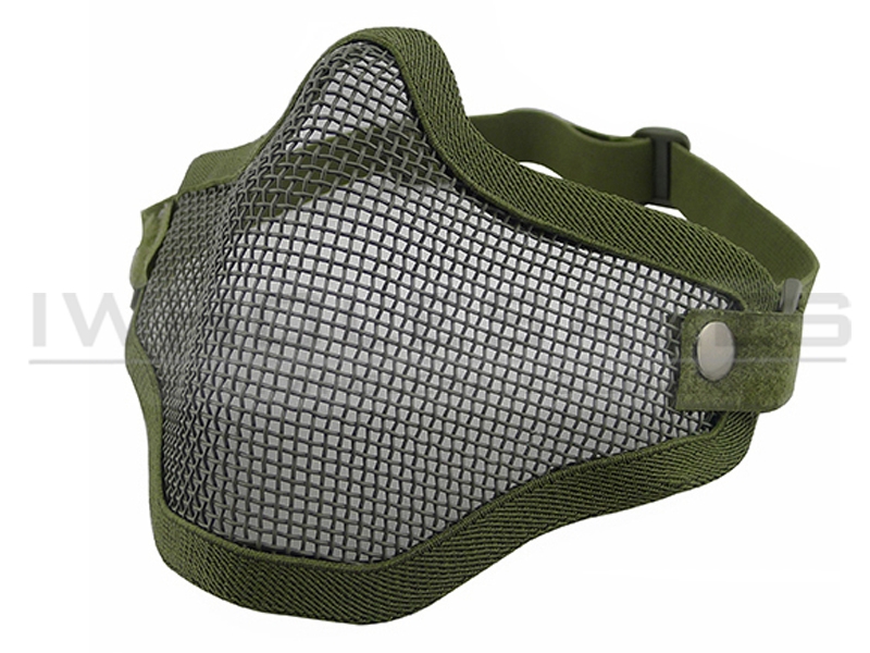Big Foot V1 Strike Steel Half Face Mask (One Belt Version) (OD) Big Foot V1 Strike Steel Half Face Mask (One Belt Version) (OD)