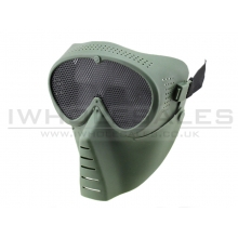 Big Foot Small Flying Mask with Mesh Goggle (Round Mesh) (OD) Big Foot Small Flying Mask with Mesh Goggle (Round Mesh) (OD)
