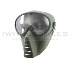 Big Foot Small Flying Mask with Nylon Goggle (OD) Big Foot Small Flying Mask with Nylon Goggle (OD)