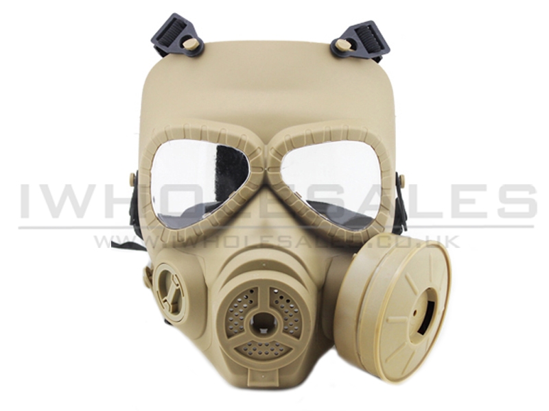 Big Foot V4 Toxic Gas M04 Mask with Fan (Tan) Big Foot V4 Toxic Gas M04 Mask with Fan (Tan)