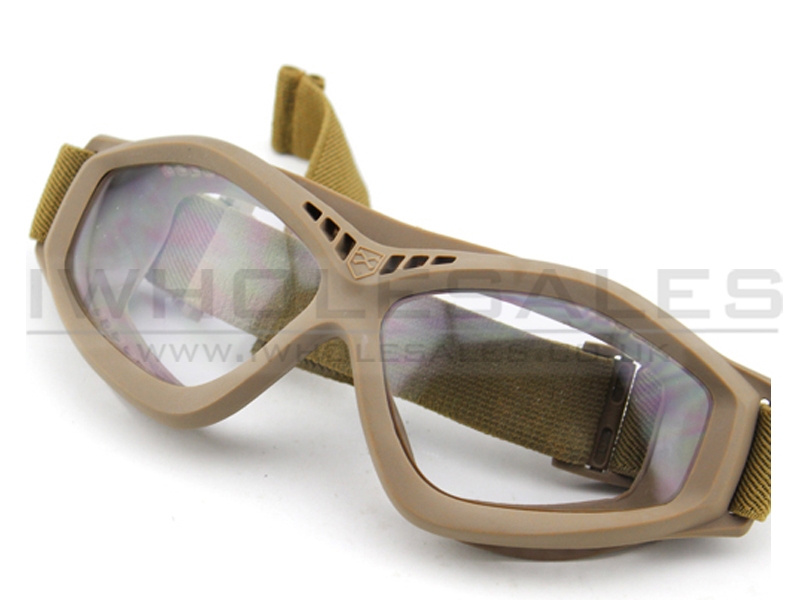 Big Foot Clear Glasses (Tan) Big Foot Clear Glasses (Tan)