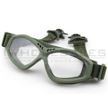 Big Foot Clear Glasses (FAST Helmet Adapted Version) (OD)