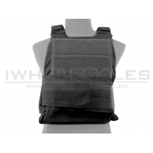 Big Foot Quick Strap Plate Carrier Vest (Black)