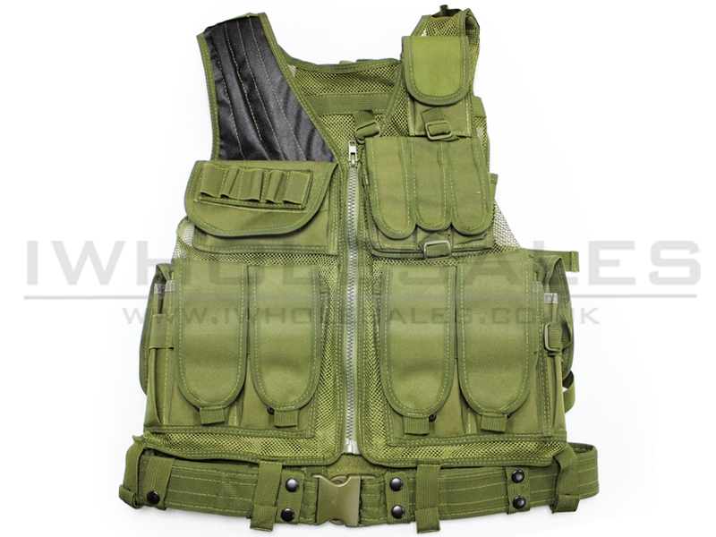 Big Foot Mesh Vest 600D (Green) Big Foot Mesh Vest 600D (Green)