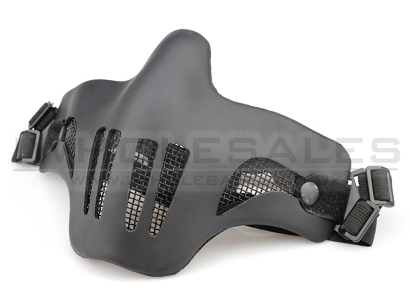 Big Foot V1 Steel with Leather Mud Mask (Black) Big Foot V1 Steel with Leather Mud Mask (Black)