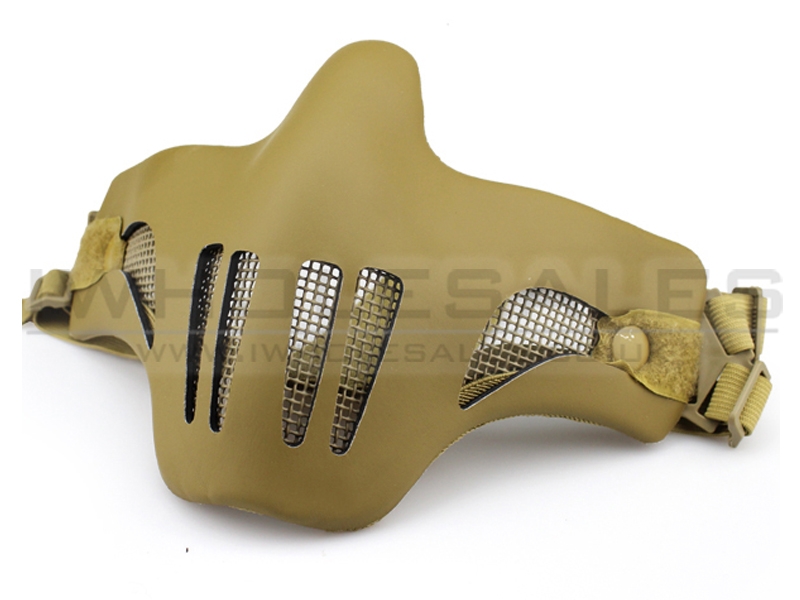 Big Foot V1 Steel with Leather Mud Mask (Tan) Big Foot V1 Steel with Leather Mud Mask (Tan)