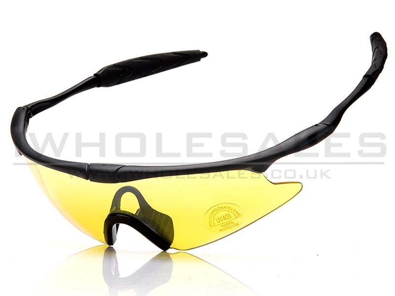 Big Foot Type100 Safety Glasses (Yellow) Big Foot Type100 Safety Glasses (Yellow)