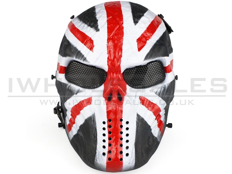 Big Foot Tactical Skull Mask with Mesh Eyes (British Knight) Big Foot Tactical Skull Mask with Mesh Eyes (British Knight)