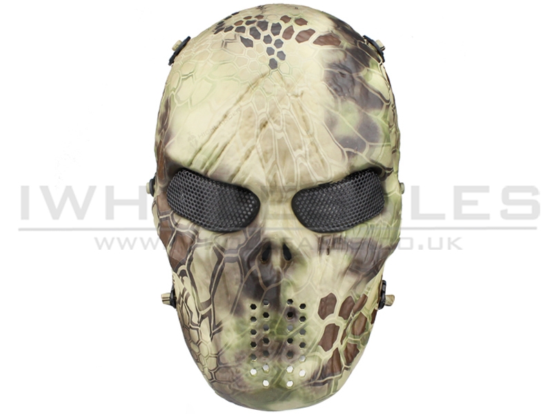 Big Foot Tactical Skull Mash with Mesh Eyes (Highlander) Big Foot Tactical Skull Mash with Mesh Eyes (Highlander)