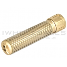 CCCP QD Silencer Full Metal with Flash Hider (Long - Tan)