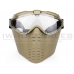 Big Foot Face Mask (Fan - Tan)