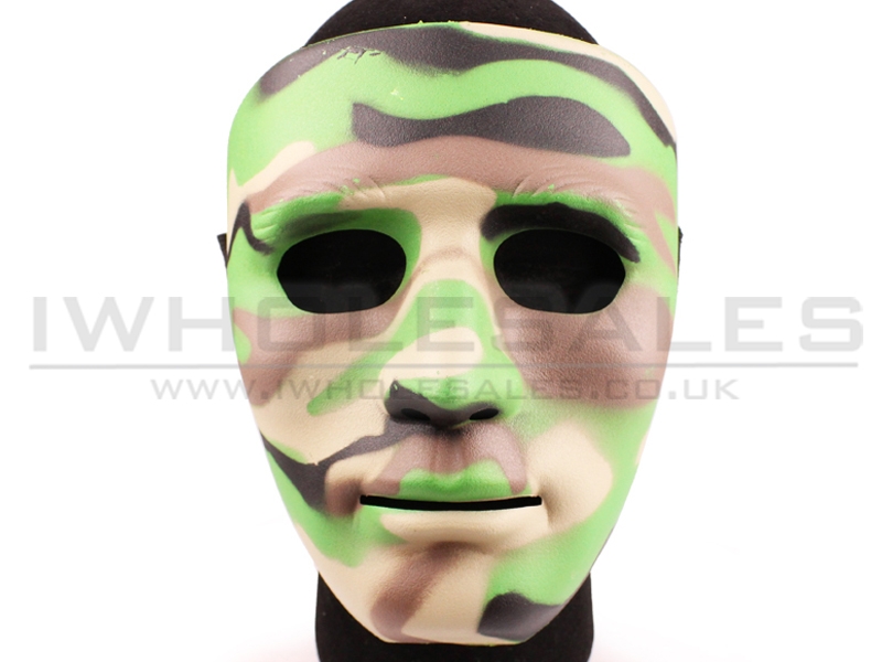 Big Foot Full Face Woodland Mask Big Foot Full Face Woodland Mask