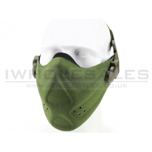 Big Foot High Speed Lightweight Half Face Mask (Nylon - OD) Big Foot High Speed Lightweight Half Face Mask (Nylon - OD)