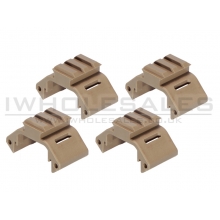 Ares Amoeba Handguard Rail Unit (Tan - 4 Pieces Set) (AM-DH-011-DE) Ares Amoeba Handguard Rail Unit (Tan - 4 Pieces Set) (AM-DH-011-DE)