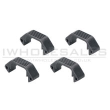 Ares Amoeba Handguard Half Unit (Black - 4 Pieces Set) (AM-DH-015-BK) Ares Amoeba Handguard Half Unit (Black - 4 Pieces Set) (AM-DH-015-BK)