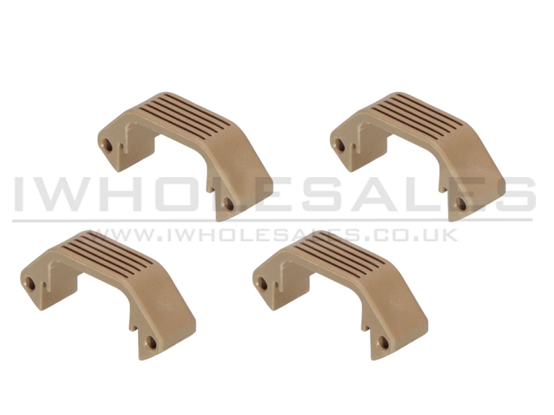 Ares Amoeba Handguard Half Unit (Tan - 4 Pieces Set) (AM-DH-015-DE) Ares Amoeba Handguard Half Unit (Tan - 4 Pieces Set) (AM-DH-015-DE)