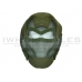 CCCP Full Face Fencing Mask without Eye Protection (Green)