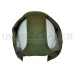 CCCP Full Face Fencing Mask without Eye Protection (Green)