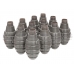 Hakkotsu Replacement Shells Set for Thunder B Sonic Grenade (Pineapple)