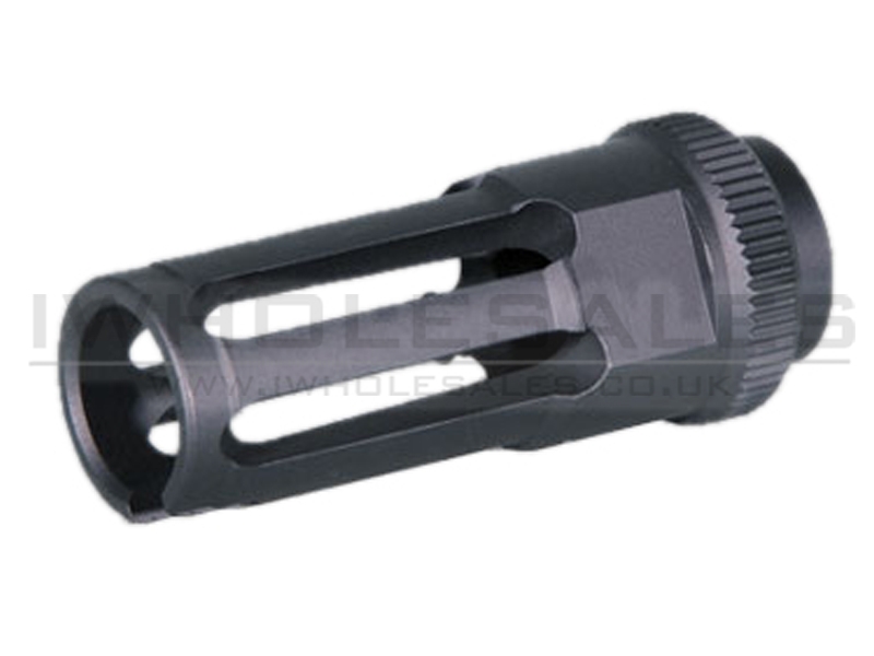 Ares M16 Flash Hider (14mm Thread - Type E - FH-024) Ares M16 Flash Hider (14mm Thread - Type E - FH-024)