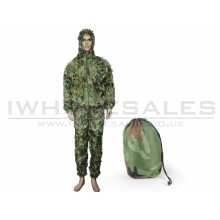 Big Foot Ghillie Suit Leaflike Camouflage Woodland