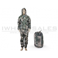 Big Foot Ghillie Suit Leaflike Camouflage Desert-Woodland
