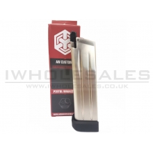 Armorer Works Custom Hi-Capa Gas Magazine (Silver - AW-HXMG06)