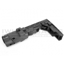 Ares M4 /SR16/SR25 Series Retractable Folding Buttstock (Black) Ares M4 /SR16/SR25 Series Retractable Folding Buttstock (Black)