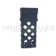 T&D Viking CNC Grip (Rail - Aluminium - Black - TD166)