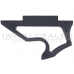 T&D Fortis CNC Short Grip (Rail - Aluminium - Black - TD169)