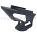 T&D Fortis CNC Short Grip (Rail - Aluminium - Black - TD169)