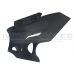 T&D Fortis CNC Short Grip (Rail - Aluminium - Black - TD169)