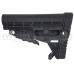 T&D Collapsible Butt Stock  (Black - TD091)