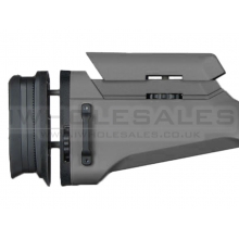 Ares Amoeba Striker Sniper Rifle Tac. Adv. Butt Pad plus Cheek Pad (Black - AS-PAD001-BK)