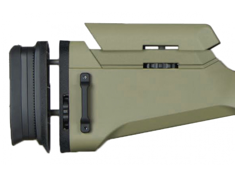 Ares Amoeba Striker Sniper Rifle Tac. Adv. Butt Pad plus Cheek Pad (OD - AS-PAD001-OD) Ares Amoeba Striker Sniper Rifle Tac. Adv. Butt Pad plus Cheek Pad (OD - AS-PAD001-OD)