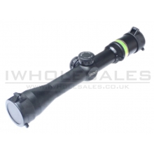 Black Owl Gear 3-9x40 Optic Fibre Scope (BO-SSC3301-BK - Green - Black)