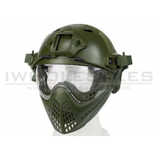 Big Foot WST Piloteer Helmet System II (High Version - PJ Type - Round Hole - S Size - OD)